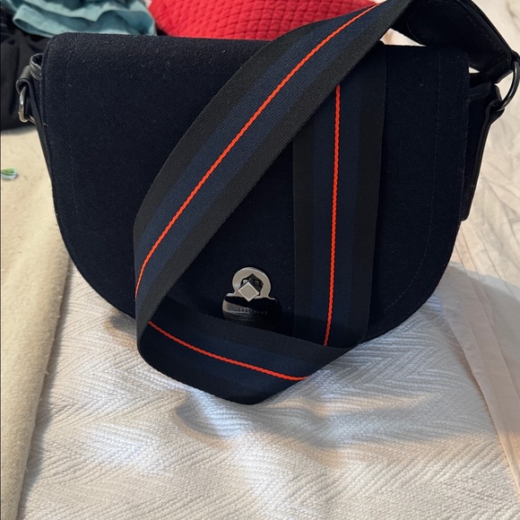Longchamp Black wool Crossbody Bag - Picture 2 of 3